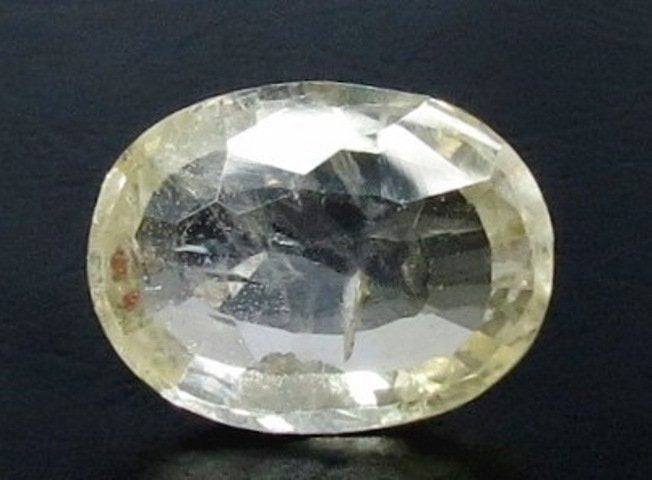 4.92/CT Natural Yellow Sapphire With Govt Lab Certificate (34410)