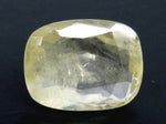 Load image into Gallery viewer, 4.81/CT Natural Yellow Sapphire With Govt Lab Certificate (12210)