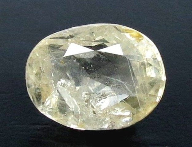 7.57/CT Natural Yellow Sapphire With Govt Lab Certificate (16650)