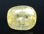Load image into Gallery viewer, 4.04/CT Natural Yellow Sapphire With Govt Lab Certificate (12210)