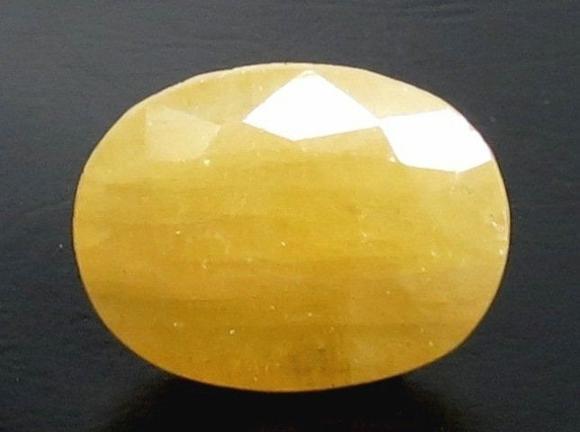 8.25/CT Natural Yellow Sapphire With Govt Lab Certificate (2331)