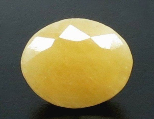 5.62/CT Natural Yellow Sapphire With Govt Lab Certificate-10877D43907