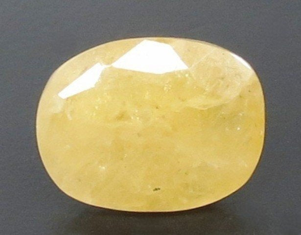 4.95/CT Natural Yellow Sapphire With Govt Lab Certificate (2331)
