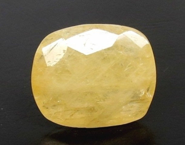 6.69/CT Natural Yellow Sapphire With Govt Lab Certificate-11388D46079