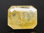 Load image into Gallery viewer, 3.79/CT Natural Yellow Sapphire With Govt Lab Certificate-11388D46080