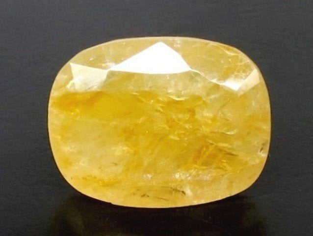 8.45/CT Natural Yellow Sapphire With Govt Lab Certificate-11388D46082