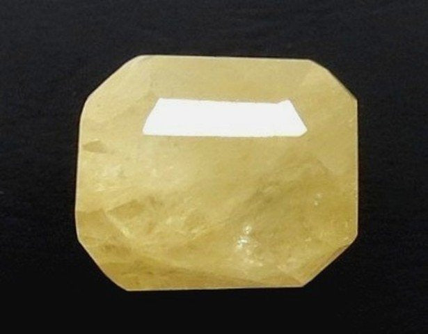 4.53/CT Natural Yellow Sapphire With Govt Lab Certificate-11388D46083