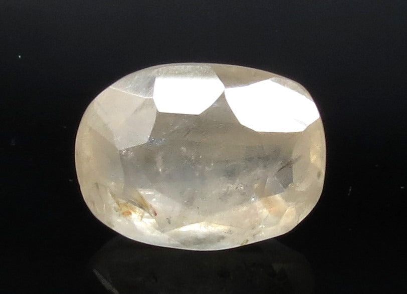 5.72/CT Natural Yellow Sapphire With Govt Lab Certificate