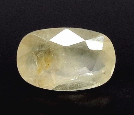 4.96/CT Natural Yellow Sapphire With Govt Lab Certificate (8991)
