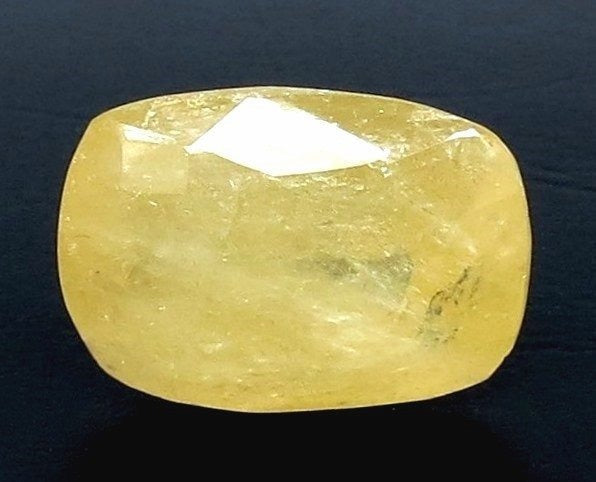 8.23/CT Natural Yellow Sapphire With Govt Lab Certificate (6771)