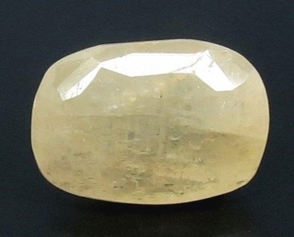 5.51/CT Natural Yellow Sapphire With Govt Lab Certificate (6771)