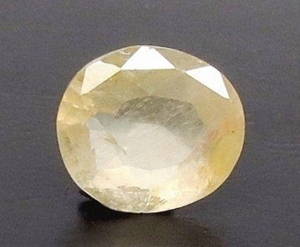 3.13/CT Natural Yellow Sapphire With Govt Lab Certificate