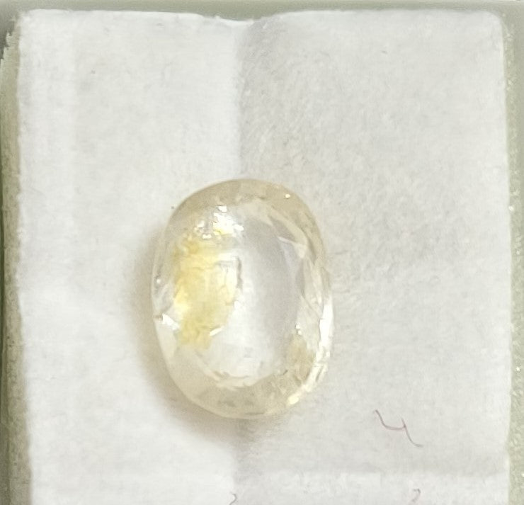 6.32/CT Natural Yellow Sapphire With Govt Lab Certificate (34410)