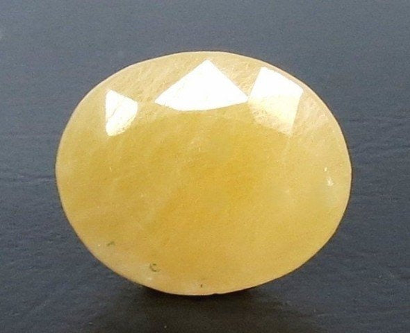 5.64/CT Natural Yellow Sapphire With Govt Lab Certificate (1221)
