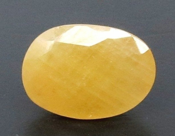 5.68/CT Natural Yellow Sapphire With Govt Lab Certificate (2331)
