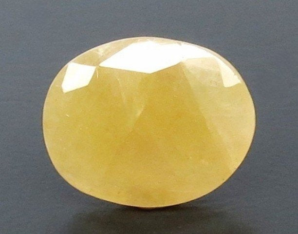 5.46/CT Natural Yellow Sapphire With Govt Lab Certificate (4551)