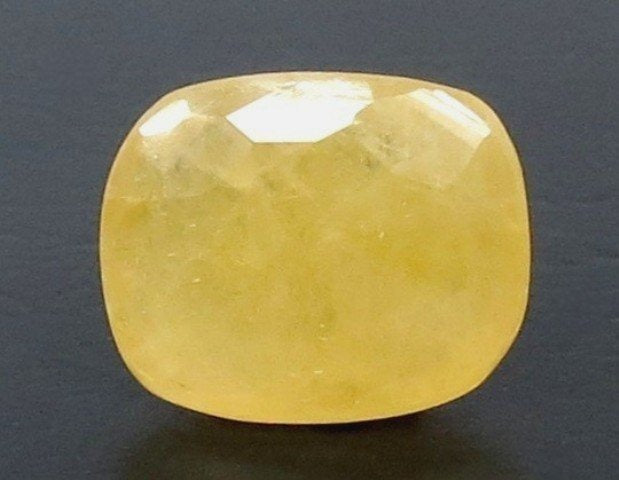4.80/CT Natural Yellow Sapphire With Govt Lab Certificate (6771)