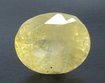 Load image into Gallery viewer, 5.81/CT Natural Yellow Sapphire With Govt Lab Certificate (12210)