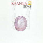 Load image into Gallery viewer, 4.62/CT Natural Purple Sapphire Stone with Govt Lab Certificate-10391D42103