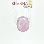 Load image into Gallery viewer, 4.62/CT Natural Purple Sapphire Stone with Govt Lab Certificate-10391D42103