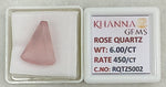 Load image into Gallery viewer, 6.00/CT Healing Rose Quartz Stone with Govt. Lab Certificate-RQTZ5002