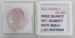 Load image into Gallery viewer, 10.60/CT Healing Rose Quartz Stone with Govt. Lab Certificate-RQTZ5004
