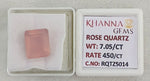 Load image into Gallery viewer, 7.05/CT Healing Rose Quartz Stone with Govt. Lab Certificate-RQTZ5014