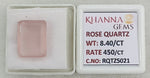 Load image into Gallery viewer, 8.40/CT Healing Rose Quartz Stone with Govt. Lab Certificate-RQTZ5021