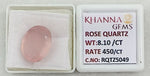 Load image into Gallery viewer, 8.10/CT Healing Rose Quartz Stone with Govt. Lab Certificate-RQTZ5049