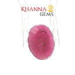 Load image into Gallery viewer, 4.94/CT Natural Ruby Stone with Govt. Lab Certificate-101095