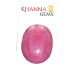 Load image into Gallery viewer, 6.56/CT Natural Ruby Stone with Govt. Lab Certificate-101104