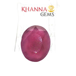 Load image into Gallery viewer, 6.78/CT Natural Ruby Stone with Govt Lab Certificate-120267