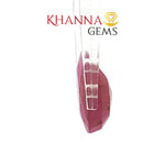 Load image into Gallery viewer, 4.61/CT Natural Ruby Stone with Govt Lab Certificate-120460