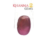 Load image into Gallery viewer, 4.93/CT Natural Ruby Stone with Govt. Lab Certificate-125454