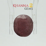 Load image into Gallery viewer, 4.91/CT Natural Ruby Stone with Govt. Lab Certificate-12927D53221