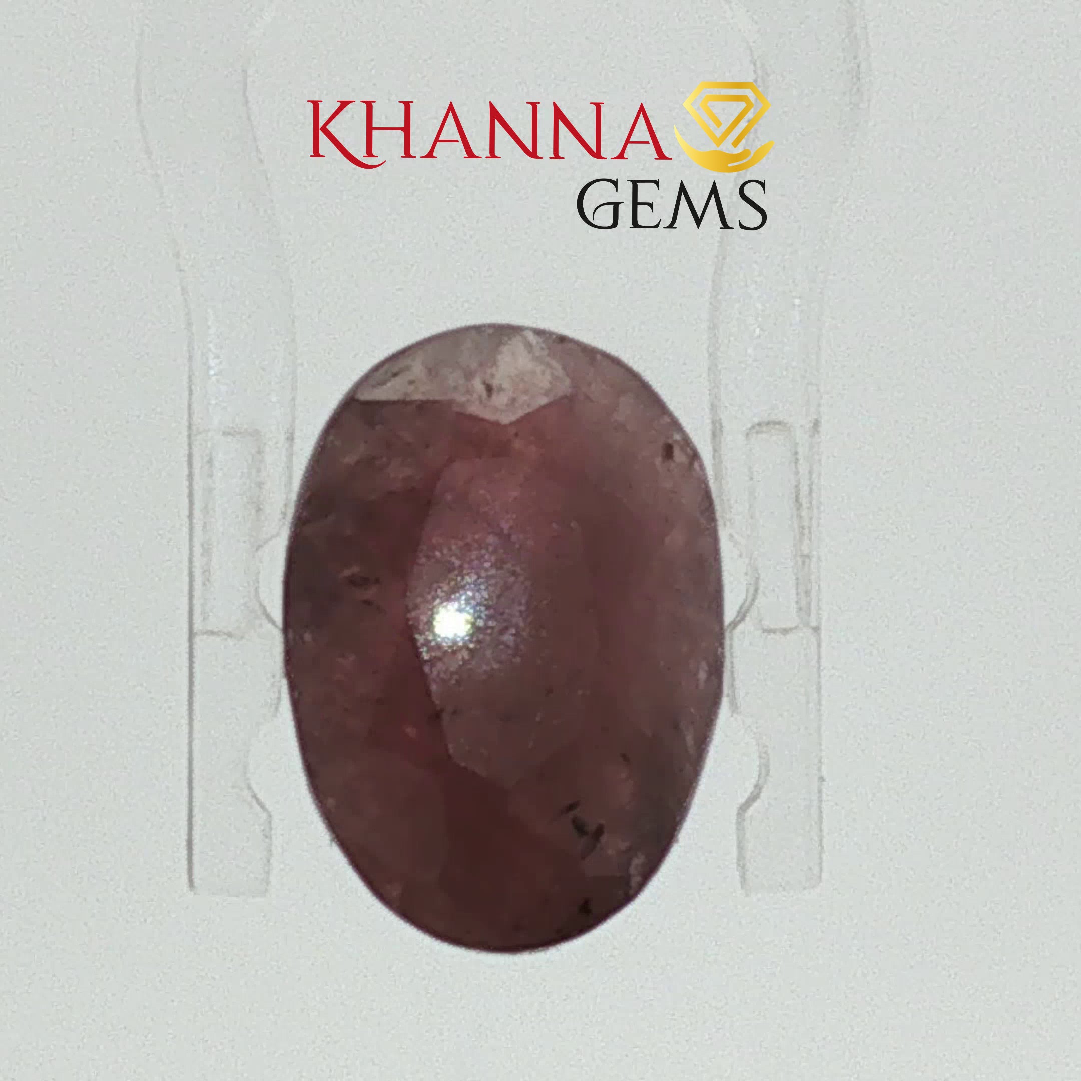 5.59/CT Natural Ruby Stone with Govt. Lab Certificate-12927D53229