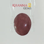 Load image into Gallery viewer, 5.67/CT Natural Ruby Stone with Govt. Lab Certificate-12927D53235