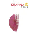 Load image into Gallery viewer, 4.93/CT Natural Ruby Stone with Govt. Lab Certificate-134577