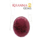 Load image into Gallery viewer, 4.91/CT Natural Ruby Stone with Govt. Lab Certificate-136208