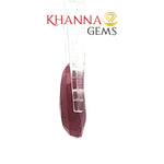 Load image into Gallery viewer, 4.91/CT Natural Ruby Stone with Govt. Lab Certificate-136208