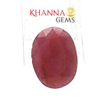 Load image into Gallery viewer, 3.74/CT Natural Ruby Stone with Govt. Lab Certificate-136237