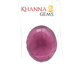 Load image into Gallery viewer, 6.61/CT Natural Ruby Stone with Govt. Lab Certificate-137201