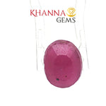 Load image into Gallery viewer, 5.43/CT Natural Ruby Stone with Govt. Lab Certificate-138111