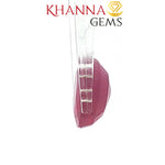 Load image into Gallery viewer, 4.88/CT Natural Ruby Stone with Govt. Lab Certificate-16016S205958