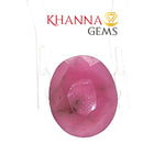 Load image into Gallery viewer, 4.86/CT Natural Ruby Stone With Govt. Lab Certificate-4710D16940