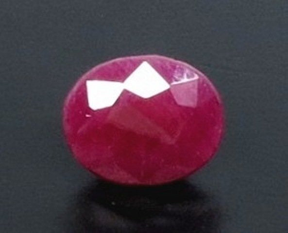 4.95/CT Natural Ruby with Govt. Lab Certificate