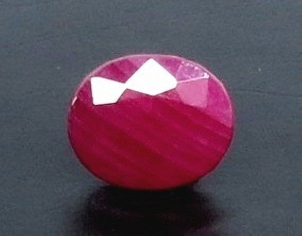 5.42/CT Natural Ruby with Govt. Lab Certificate | Khanna Gems