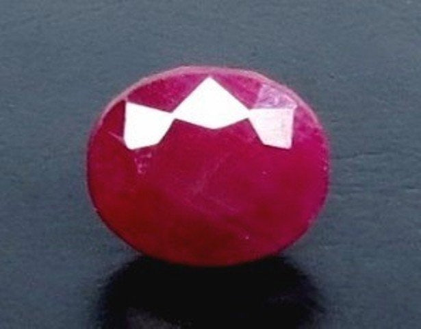 5.76/CT Natural Ruby with Govt. Lab Certificate-8468D34755