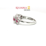 Load image into Gallery viewer, 3.29/GM RUBY RING Earrings - G0593