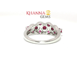 Load image into Gallery viewer, 3.29/GM RUBY RING Earrings - G0593